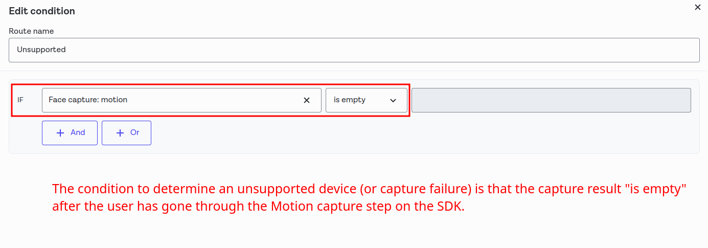 Fallback configuration