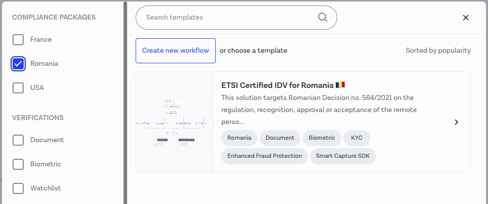 ETSI template Romania