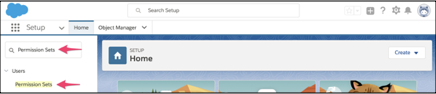 Navigating to Permission Sets