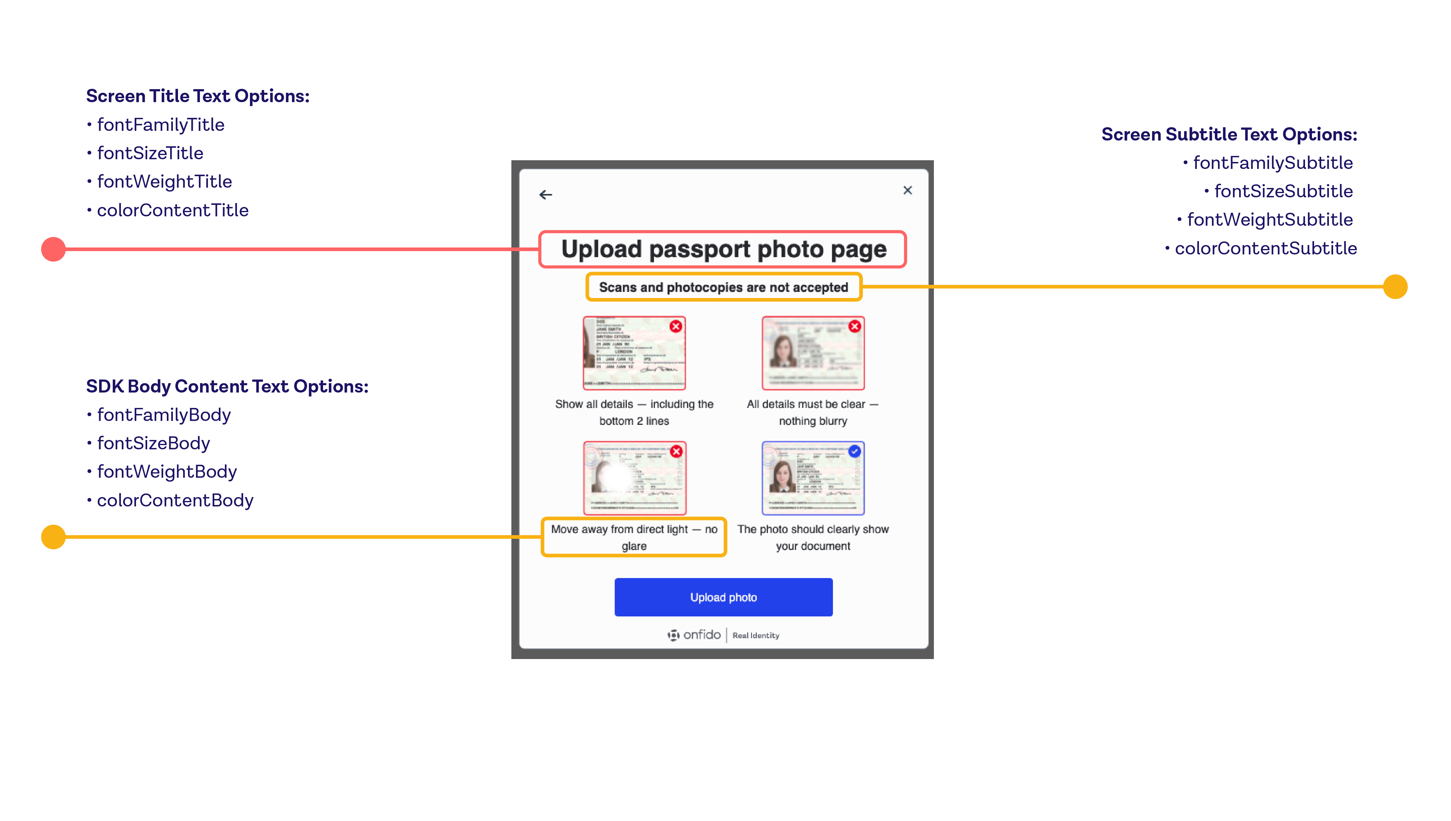 Web SDK customisation